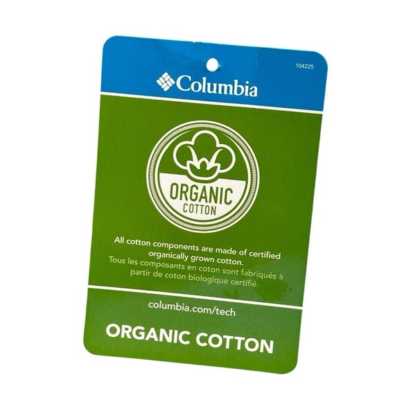 Columbia Men's Rapid Ridge Graphic Tee Organic Cotton Turquoise - Picture 6 of 6